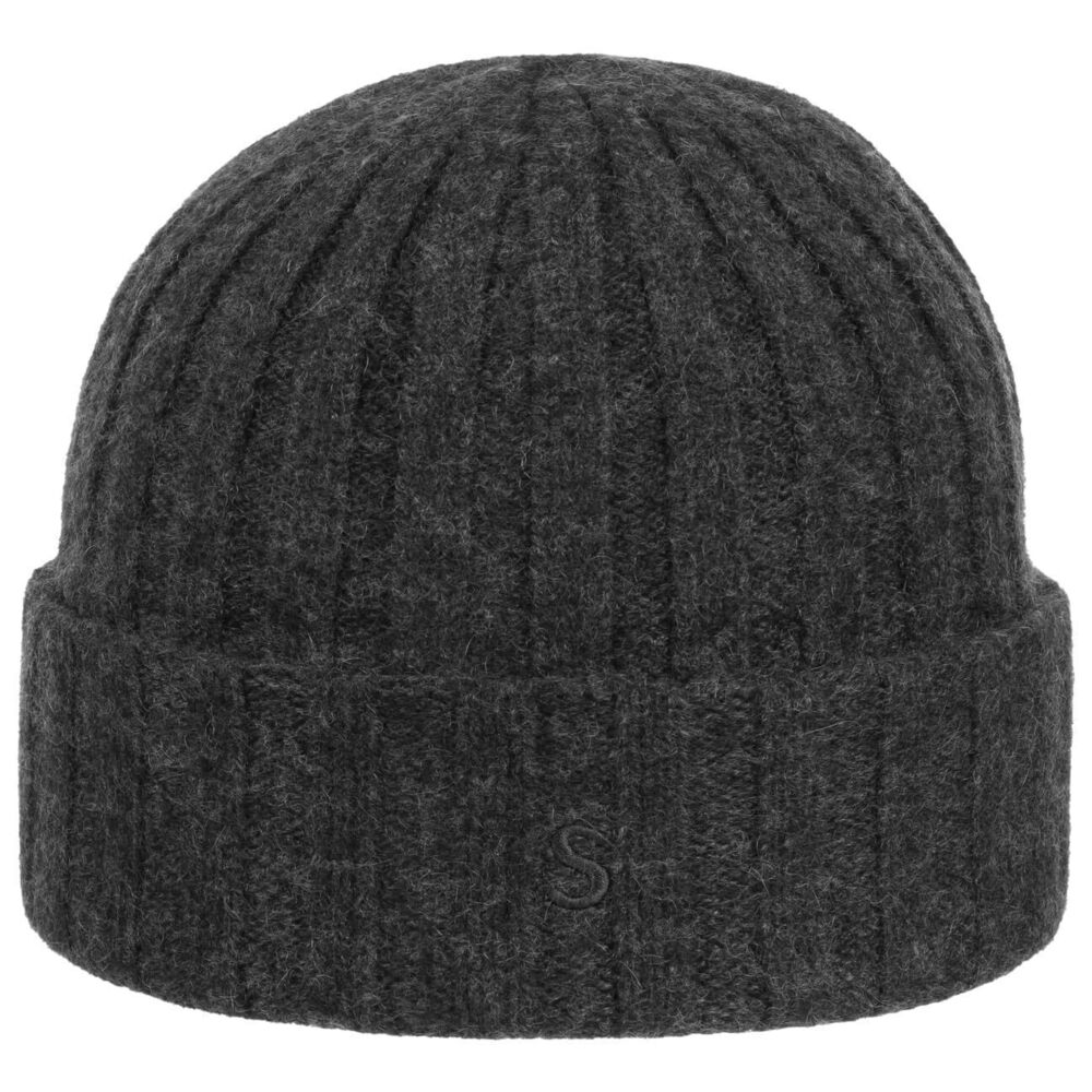 1866 Surth Cashmere Knit Hat / Anthracite One Size